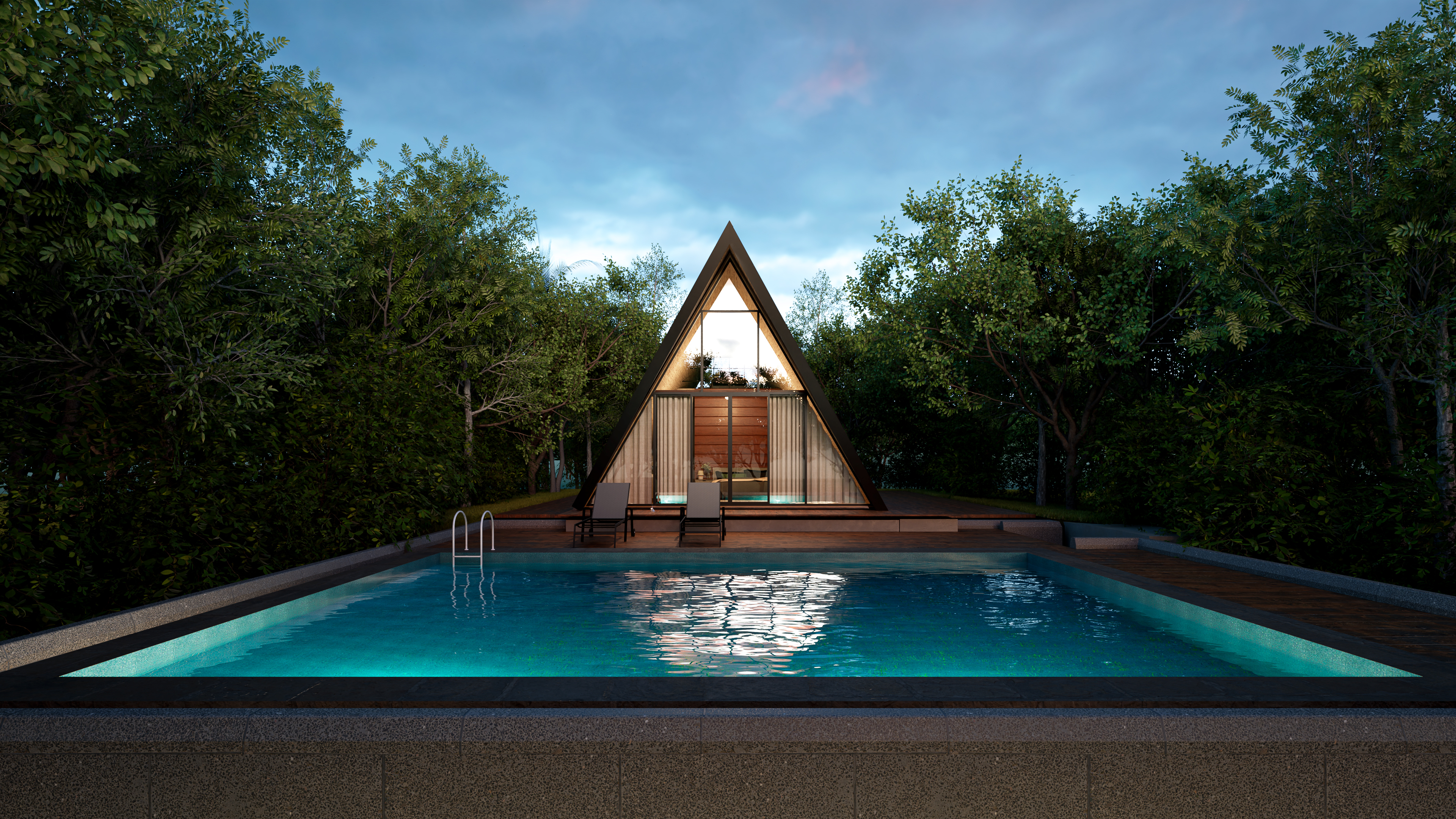 With Pool